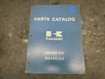 Kawasaki SA340-A3 SB440-A3 Parts Catalogue Manual # 5 2014. Fixed Price $16.15.