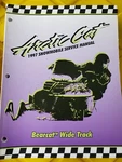 1997 Arctic Bearcat Wide Track Service Manual 2255-528. Fixed Price $6.00.