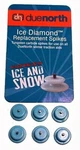 Duenorth Ice Diamonds Tungsten Carbide Replacement Spikes 6 In Pack. Fixed Price $8.99.