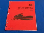 Vintage 1972 Rupp Nitro Rally Snowmobile Parts Manual Book Original 295-440 Vtg. Fixed Price $21.59.