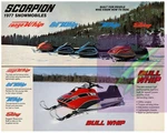 1977 Scorpion Snowmobile Brochure Including Bull Whip Print 10X8 Glossy Photo. Fixed Price $21.99.