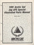 1991 Arctic Cat Snowmobile Jag Afs Special Parts Manual 2254-683 (277). Fixed Price $21.98.
