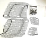 Nos Oem Arctic Cat Hood Screen Kit 1639-057 Black. Fixed Price $64.59.
