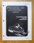 1978 Arctic Cat Panther Snowmobile Parts Manual P/n 0185-104. Fixed Price $10.99.