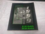1999 Arctic Cat Service Manual # 2255-942 Zr Zl Efi. Fixed Price $74.95.