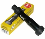 Ngk Spark Plug Cap SD05F Black (8022) Threaded Terminal Replaces Fire Power. Fixed Price $17.95.