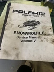 Polaris Genuine Oem Snowmoble Service Manual Volume 1V 9915081. Fixed Price $199.95.