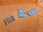 Arctic Cat Pair Of Tunnel Support Brackets Like 3606-818. Fixed Price $45.00.