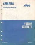 1995 Yamaha Snowmobile VX800V (see Cover) Assembly Manual LIT-12668-01-60 (424). Fixed Price $18.68.