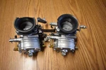 Vintage Yamaha Snowmobile Keihin Dual Carburetors Carbs SL338. Fixed Price $59.00.