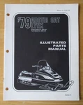 Vintage 1979 Arctic Cat Lynx Snowmobile Parts Manual 0185-124. Fixed Price $9.99.