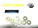 Ski-doo 732900051 Snowmobile Flat Washer O.e.m. N.o.s. Qty 8. Fixed Price $9.99.