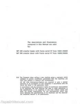 Massey Ferguson MF300 Crawler Operators Manual. Fixed Price $24.73.