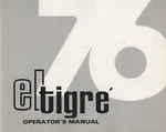 1976 Arctic Cat Snowmobile El Tigre' Operator's Manual P/n 2254-046 (373). Fixed Price $45.98.