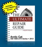Arctic Cat 450 1000 Atv Service Repair Maintenance Shop Paper Book Manual 2012. Fixed Price $29.99.