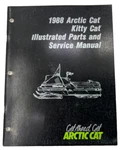 1988 Arctic Cat Kitty Parts And Service Manual Form Number 2254-444. Fixed Price $25.99.