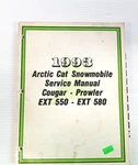 Arctic Cat 1993 Prowler-cougar-ext 550 & 580 Service Manual 2254-827 Artic. Fixed Price $23.75.