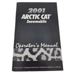 Arctic Cat 2001 Snowmobile Operators Manual, 2256-279. Fixed Price $219.95.