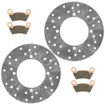 2X Rear Brake Disc W/pads For Polaris Ranger 900 Xp Browning Deluxe Bronze 13-19. Fixed Price $65.00.