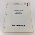 Bolens Husky Tractor 1476-01 Illustrated Parts Catalog 1969 P-552056. Fixed Price $19.99.