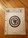 1976 Arctic Cat Cheetah 440 / 500 Illustrated Parts Manual 0185-065. Fixed Price $6.00.