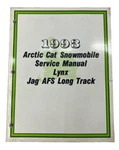 1993 Arctic Cat Lynx Jag Afs Long Track Snowmobile Service Manual No. 2254-825. Fixed Price $28.99.