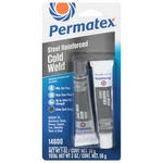 Permatex 14600 Cold Weld Bonding Compound, Two Oz. Tubes Black. Fixed Price $10.38.