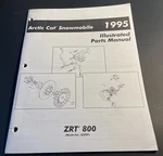 Rare 1995 Arctic Cat Snowmobile Zrt 800 Parts Manual P/n 2255-163 (351). Fixed Price $29.99.