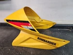 Ski Doo 2005 Rev Mxz 600 Ho Yellow Storage Trunk 500 800 Renegade 04 06 Seat. Fixed Price $79.50.