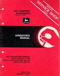 John Deere Liquifire 440 Snowmobile Operators Manual OM-M69619 Issue F2 (384). Fixed Price $24.99.
