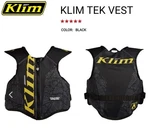 Klim Size Xl Snowmobile Protective Off-trail Tek Vest Black/yellow 3097-001-150. Fixed Price $429.99.