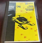 1975 Moto-ski Sonic 340 Snowmobile Racing Parts Manual Copy (932). Fixed Price $29.99.