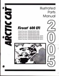 2005 Arctic Snowmobile Firecat 600 Parts Manual P/n 2257-125 (475). Fixed Price $25.99.