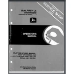 1984 John Deere Trailfire Lx Snowmobile Owner Service Manual 43 Pages OM-M69603. Fixed Price $19.95.