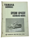 Vintage Yamaha GP338F, GP433F Snowmobile Assembling Manual Lit 12668-65-00. Fixed Price $19.99.