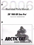 2006 Arctic Cat Snowmobile Zr 900 Efi Pro Parts Manual P/n 2257-401 (561). Fixed Price $27.49.