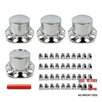 4PCS Rear Wheel Axle Hub Kit 33MM Nut Covers Chrome Abs Plastic. Fixed Price $145.39.