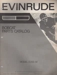 1972 Evinrude Bobcat E252-M Snowmobile Parts Manual P/n 406071 (067). Fixed Price $21.98.