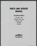 Amf Ski Daddler Models Snowmobile Service & Parts Manual 70 Pages 1967. Fixed Price $19.95.