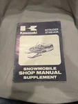 Kawasaki Factory Shop Manual Supplement 1981 ST440-A4A Intruder 99963-3517. Fixed Price $19.99.