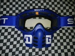 Rare Vintage Scott Blue White 87 Otg Goggles/ Mask ,mx, Fox Vgc .. Fixed Price $275.00.