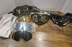 Lot Of 3 509 Sinister X5 X6 X7 Goggles - Ice Ski Snowboarding Snowmobile. Fixed Price $149.99.