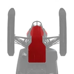 Polaris Matryx Sentry Skid Plate, Indy Red, For Snowmobile Models 2884816-293. Fixed Price $199.99.