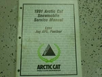 1991 Arctic Cat Lynx Jag Afs Panther Service Repair Shop Manual Set 2254-644. Fixed Price $43.99.