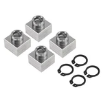 4X Snowmobile Trailer Insert Nut & Snap Ring Kit 04414 03400 For Triton Xt Lt. Fixed Price $13.57.