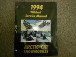 1994 Arctic Wildcat Service Repair Shop Manual Oem P/n 2255-009. Fixed Price $22.99.
