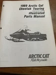 1989 Arctic Cat Snowmobile Cheetah Touring Parts Manual 2254-493 (548). Fixed Price $15.00.