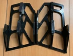 Used Oem Polaris Snowmobile Passenger Footrest, Black 2884813-067. Fixed Price $99.99.
