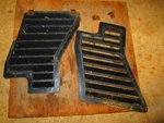 1974 Arctic Cat Panther 440 Model 0250-050 Rear L/r Vent 0106-407,0106-406. Fixed Price $40.00.