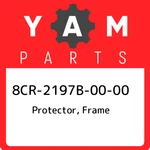8CR-2197B-00-00 Yamaha Protector, Frame 8CR2197B0000, New Genuine Oem Part. Fixed Price $40.82.